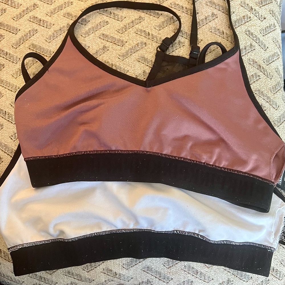 VS Pink sports bras